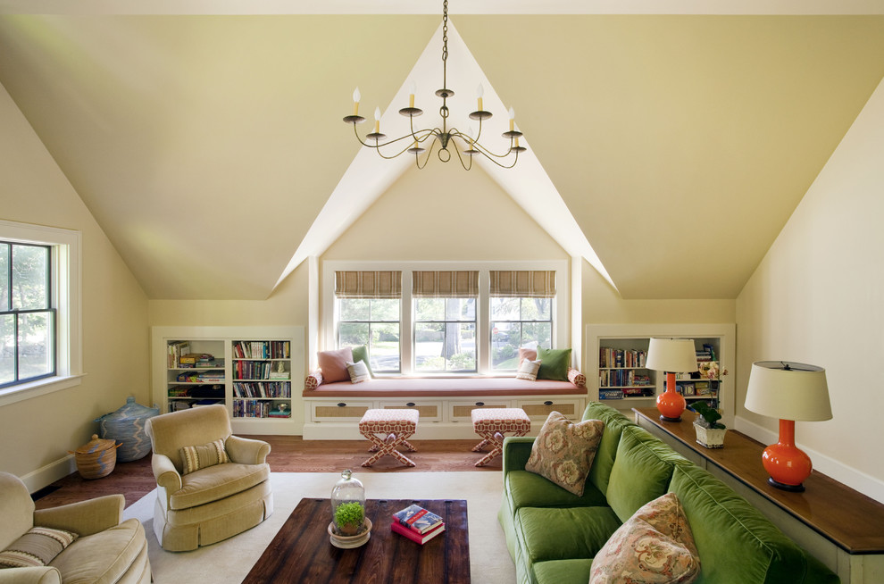 Nifty Ideas For The Attic Living Room